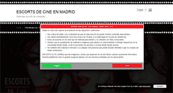 Desktop Screenshot of escortsdecine.com